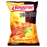 Бингрэ чипсы "ЗЯКИ-ЗЯКИ" 50 гр. 1/24
