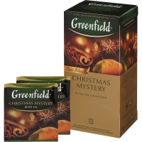 Гринфилд аромат Christmas Mystery (корица) (лимон-апельсин)25 пак. 1/10