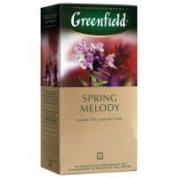 Гринфилд чай аромат Spring Melody чабрец, мята 25 пак. 1/10