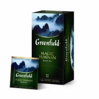 Гринфилд Меджик Юньнань чай черн (чернослив, дымок) 25 пак. 1/10