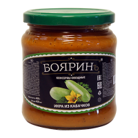 Икра из кабачков "Бояринъ" (Георгиевский) 480 гр с/б 1/12