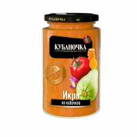 Икра кабачковая Кубаночка ГОСТ, 360 г ст/б 1/12