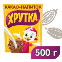 Какао напиток Хрутка б/р, м/у 500 гр. 1/6
