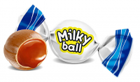 Карамель Milky Ball Молочные шарики (Яш), 1/6 кг   КЕК122