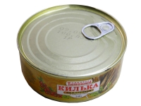 Килька обжар. в томат. соусе "Адмирал Тимошин" 240 г ключ 1/24