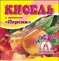 Кисель Геркулес персик брикет 220 г 1/48