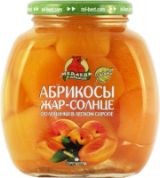Компот Абрикос МЛ 580 мл  ст/б 1/12