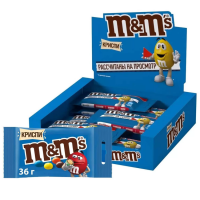 M & M's конфеты КРИСЛИ 36 гр 1/32
