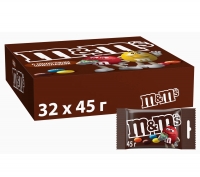 M & M's конфеты Шоколадный 45 гр 1/32
