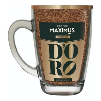 Максимус DORO 70 гр кофе субл. в ст кружке,  1/12