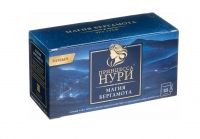 Нури аромат. чай черн. БЕРГАМОТ  25 пак. 1/18