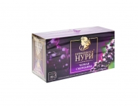 Нури аромат. чай черн. Черная смородина 25 пак. 1/18