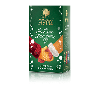 Нури аромат. чай черн. НГ Апельсин в шоколаде 25 пак. 1/18