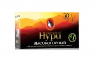 Нури Высокогорный чай черн. с/я  50 пак. 1/18
