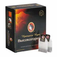 Нури Высокогорный ПРОМО Чай черн. 100 пак. + чай черн. чабрец  25 пак. с/я 1/18