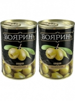 Оливки с креветкой "Бояринъ" 300 мл ж/б 1/12