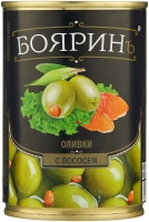 Оливки с лососем "Бояринъ" 300 мл ж/б 1/12
