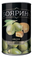 Оливки с сыром "Бояринъ" 300 мл ж/б 1/12