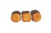 Печенье Ракушки-Завитушки в темной глазури (Тамбов) 1/4 кг