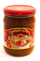 Повидло 630 гр Клубнично-яблочное ТУЛА, с/б 1/12 шт