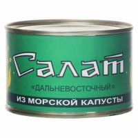 Салат из морской капусты Дальневосточный Калининград 220 г 1/24