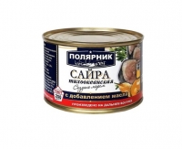 Сардина (иваси) ПОЛЯРНИК натур.с добав.масла 250 г 1/48