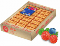 Сдобные палочки СНЕЖКА с джемом  из земляники и голубики (Тасти), 1/2 кг