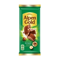 Шоколад Альпен голд Орех, 80 гр., шт, 1/21