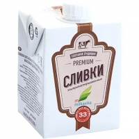 СЛИВКИ  "Милкавита" 33% 500 г 1/12 до 09.2025