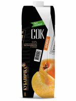 Сок абриксовый Кубаночка 1 л 1/12