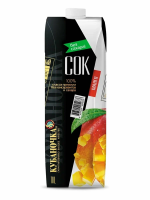 Сок манго Кубаночка 1 л 1/12