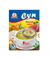 Суп Агриппина мясной с рисом 60г 1/30