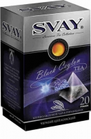 Svay Black Ceylon чай черный пирамидки 20 пак.*2,5 г. 1/12