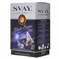 Svay Black Prunes чай черный пирамидки 20 пак.*2,5 г. 1/12