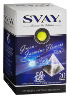 Svay Green Jasmine Flowers чай зеленый пирамидки 20 пак.*2 г. 1/12