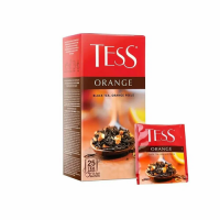 Тесс Оранж чай черн с цедрой апельсина 25 пак.1/10