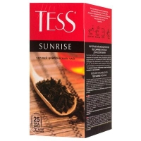 Тесс Санрайз чай черный 25 пак с/я, 1/10