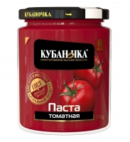 Томат паста Кубаночка 500 г, ГОСТ 3343-2017, ст/б 1/12