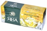 Ява Медовая липа чай зеленый с/я 25 пакетов 1/18