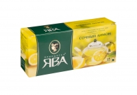 Ява Сочный лимон чай зеленый с/я 25 пакетов 1/18