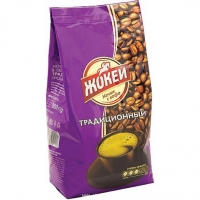 Жокей Традиционный кофе жар. зерно в/с 200 г 1/10